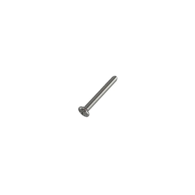 CROSS RECESSED ΡH2 PAN HEAD SCREW INOX A2 (DIN.7985) M4X30 MM.