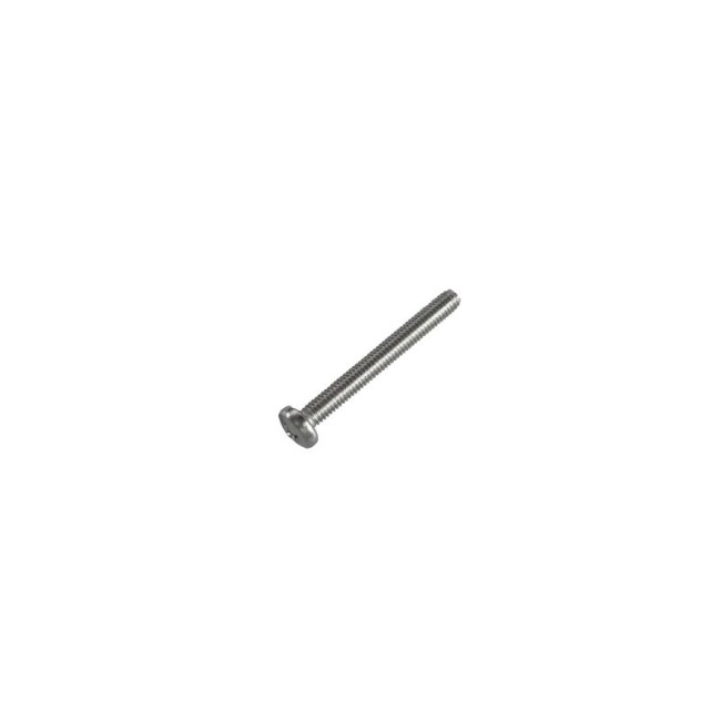 CROSS RECESSED ΡH2 PAN HEAD SCREW INOX A2 (DIN.7985) M4X35 MM.