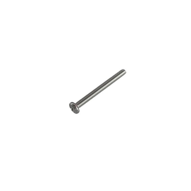 CROSS RECESSED ΡH2 PAN HEAD SCREW INOX A2 (DIN.7985) M4X40 MM.