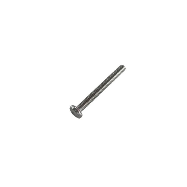 CROSS RECESSED ΡH2 PAN HEAD SCREW INOX A2 (DIN.7985) M5X45 MM.