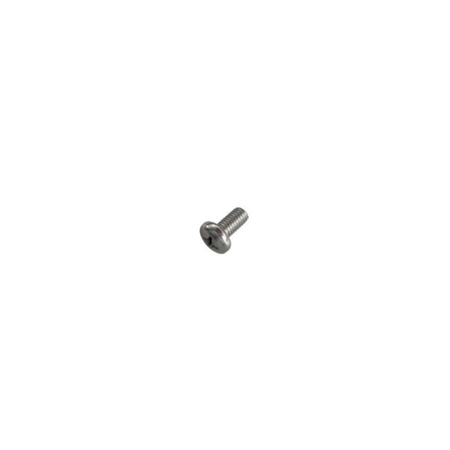 CROSS RECESSED ΡH3 PAN HEAD SCREW INOX A2 (DIN.7985) M6X12 MM.