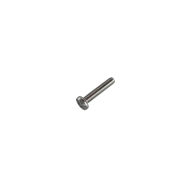 CROSS RECESSED ΡH3 PAN HEAD SCREW INOX A2 (DIN.7985) M6X30 MM.