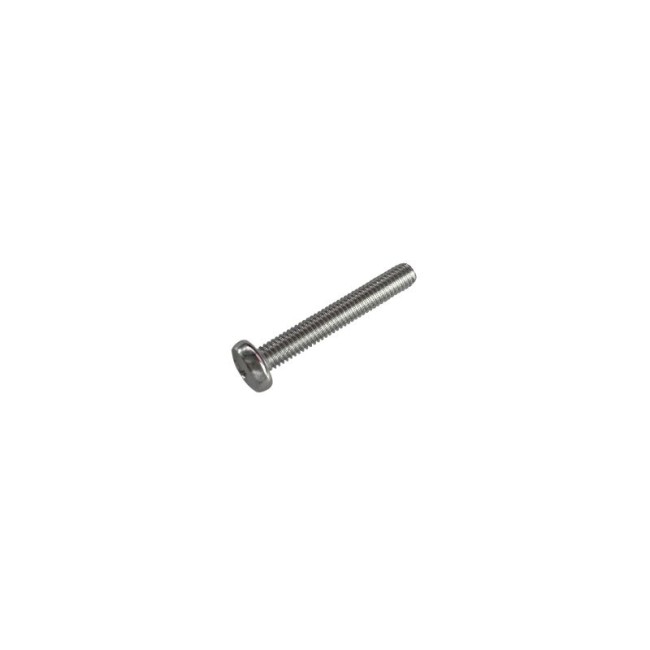 CROSS RECESSED ΡH3 PAN HEAD SCREW INOX A2 (DIN.7985) M6X40 MM.