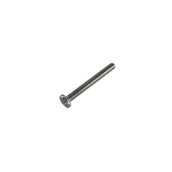 CROSS RECESSED ΡH3 PAN HEAD SCREW INOX A2 (DIN.7985) M6X50 MM.