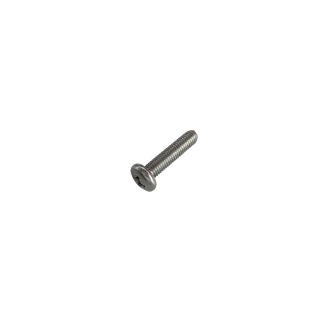 CROSS RECESSED ΡH3 PAN HEAD SCREW INOX A2 (DIN.7985) M8X35 MM.