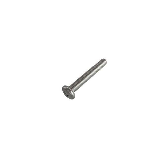 CROSS RECESSED ΡH3 PAN HEAD SCREW INOX A2 (DIN.7985) M8X50 MM.