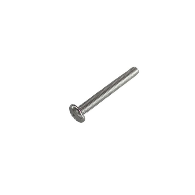 CROSS RECESSED ΡH3 PAN HEAD SCREW INOX A2 (DIN.7985) M8X60 MM.