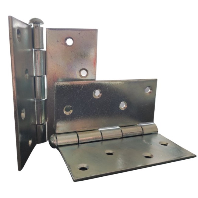 HINGERS GALV.WITH 4 HOLES HEAVY DUTY 100X100 ΜΜ.