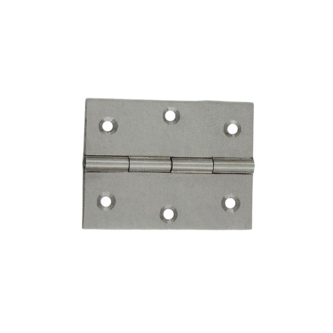 BUTT HINGER INOX304-A2 3 HOLE 0.8 mm. 40X50 ΜΜ.