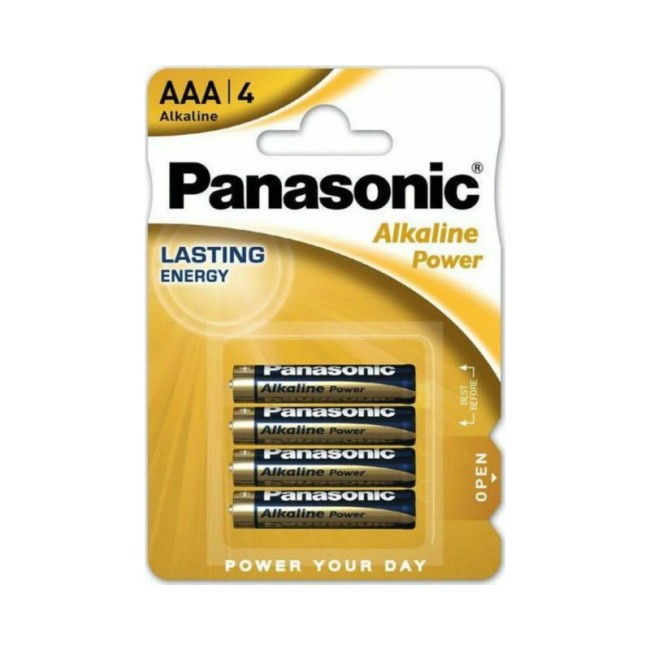 ΜΠΑΤΑΡΙΑ PANASONIC ΑΛΚΑΛ.ΜΙΝΙ LR03 ΑΑΑ 4ΤΕΜ