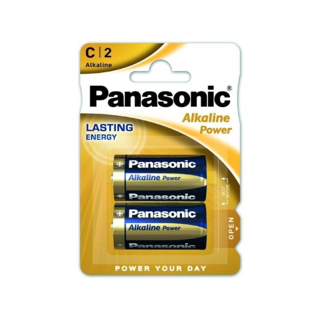 ΜΠΑΤΑΡΙΑ PANASONIC ΑΛΚΑΛ.ΜΕΣΑΙΑ LR14 C 2ΤΕΜ