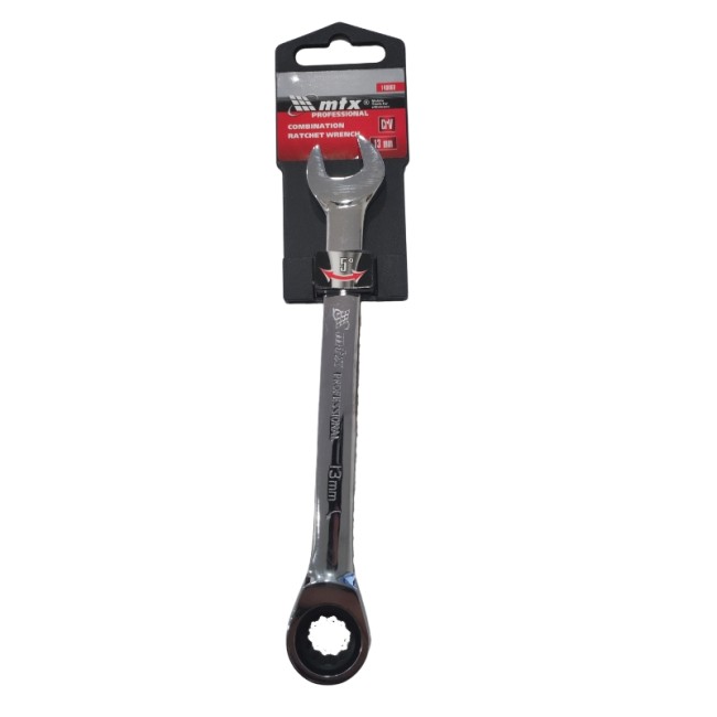COMBINATION RATCHET WRENCH 13 mm.