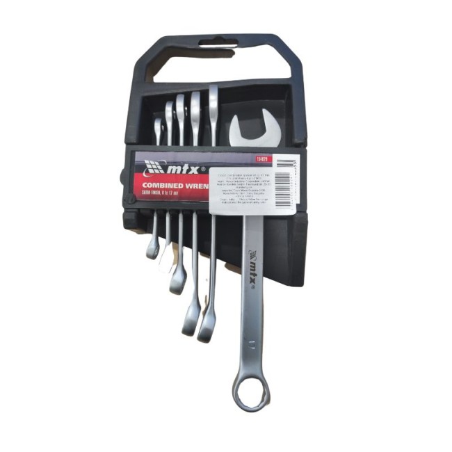 COMBINATION  SPANNER KIT CrV 6-17 mm. 6 PCS.