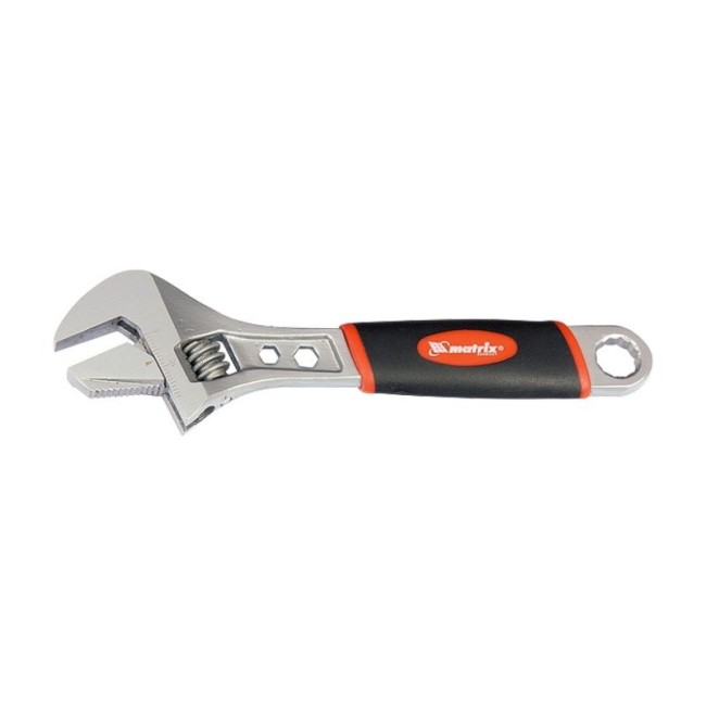 ADJUSTABLE WRENCH REVERSIBLE JAW 2 COMP. 200 mm.