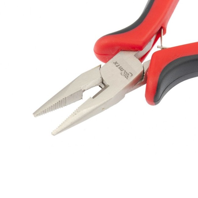 STRAIGHT LONG NOSE PLIERS  MINI 130 mm.