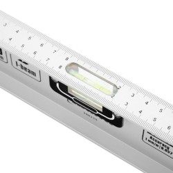 ALUMINIUM SPIRIT LEVEL RAIL 2 VIALS  600 mm.