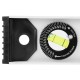 ALUMINIUM SPIRIT LEVEL RAIL 2 VIALS  600 mm.