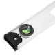 ALUMINIUM SPIRIT LEVEL RAIL 2 VIALS  800 mm.
