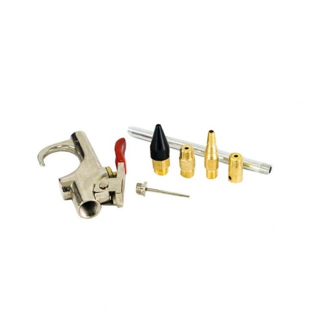 PNEUMATIC BLOW OFF GUN WITH NOZZLE 6 PCS