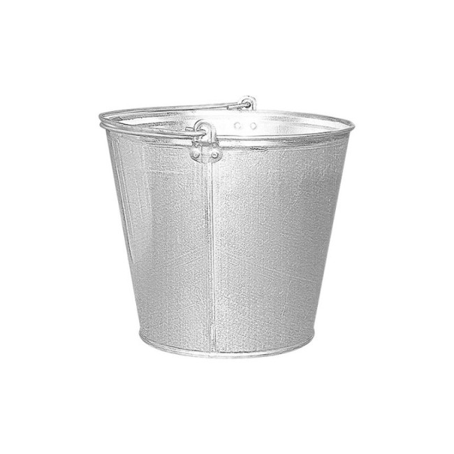 BUCKETS GALVANIZED WITH HANDLE 12lt.