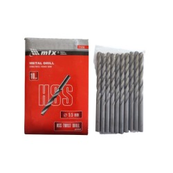 ΤΡΥΠΑΝΙΑ HSS ΑΣΠΡΑ 10ΤΕΜ. 5.5mm.