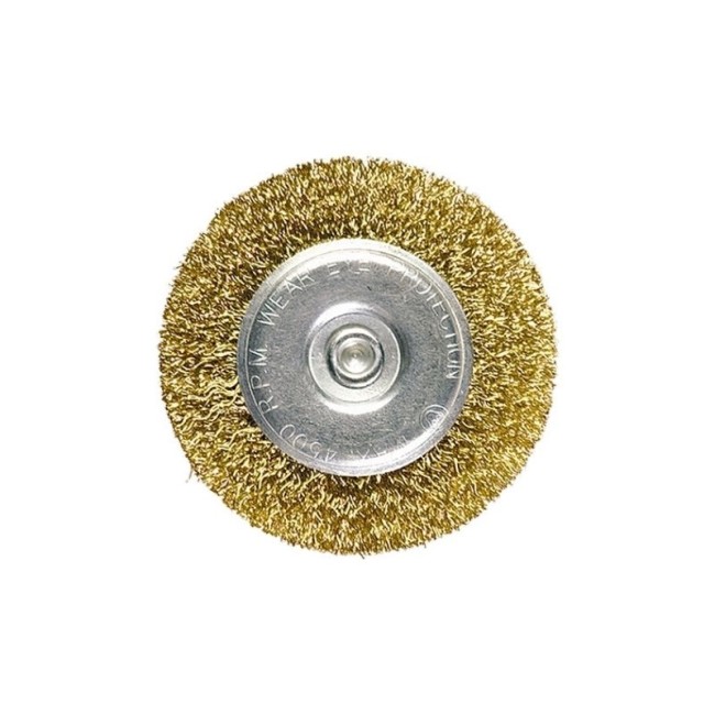 CRIMPED SHAFT-MOUNTED WHEEL 30mm.