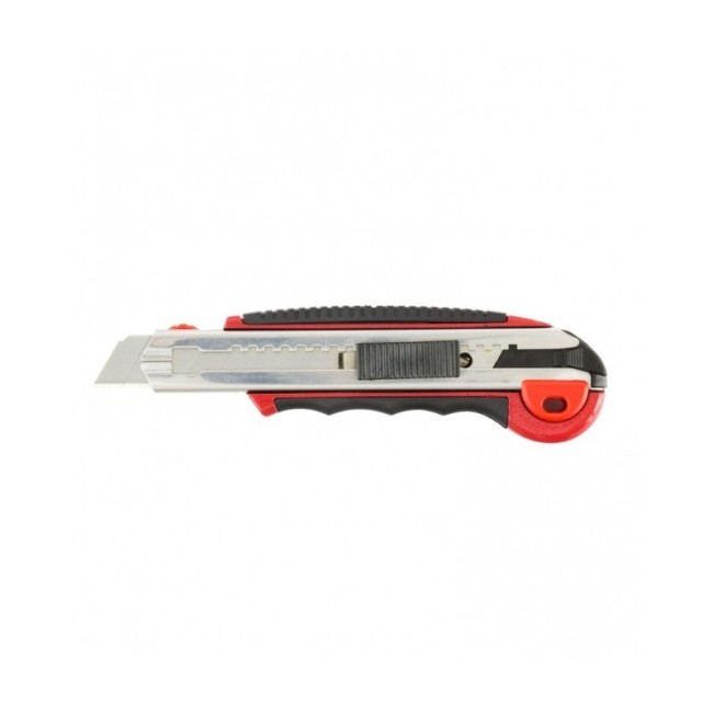 UTILITY KNIFE 18 mm RETRACTABLE BLADE , 5 SPARE BLADES