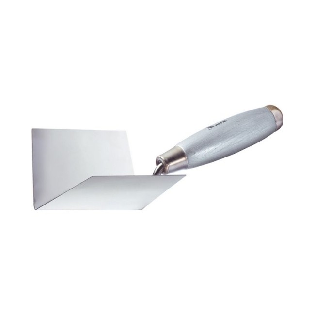 STAINLESS STEEL TROWEL FOR INTERNAL ANGLES 110X75X75