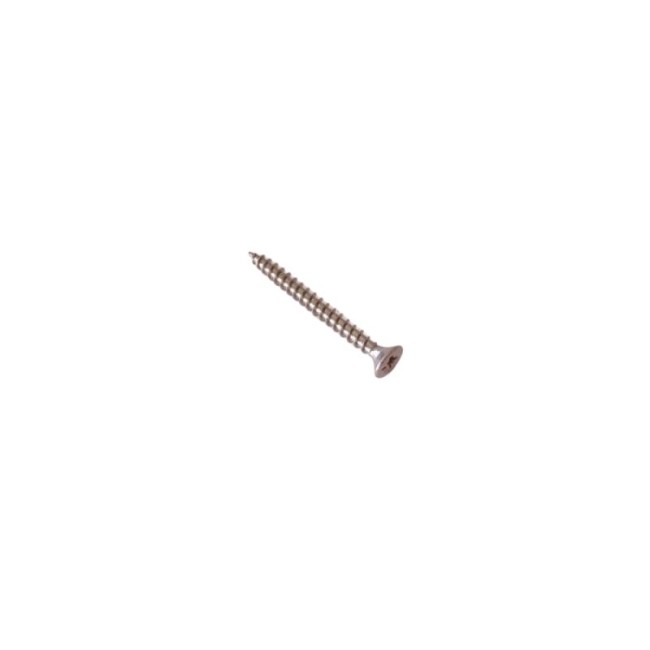 SLOTTED FLAT HEAD CHIPBOARD SCREW INOX A2 ΡΖ2 (DIN.6112) 4.0X40