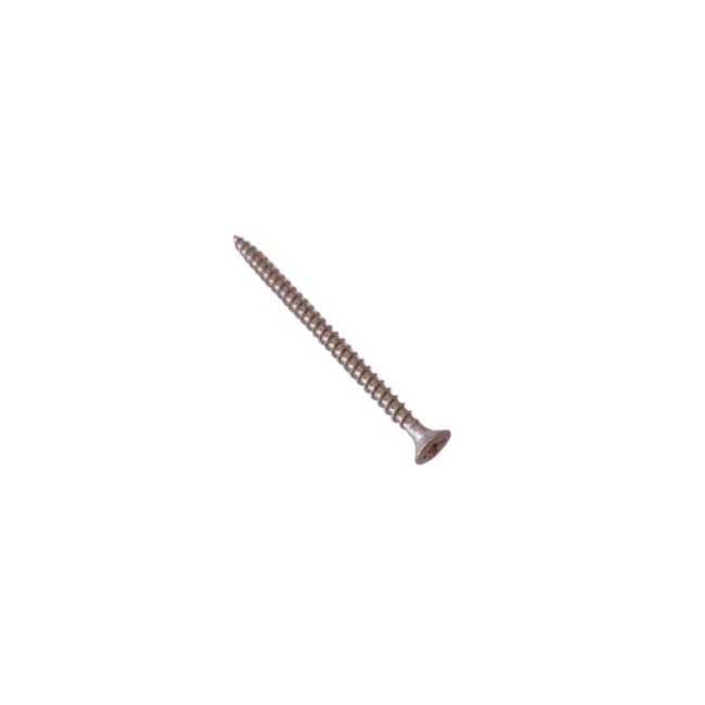 SLOTTED FLAT HEAD CHIPBOARD SCREW INOX A2 ΡΖ2 (DIN.6112) 4.0X60