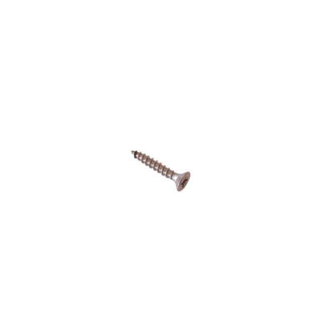 SLOTTED FLAT HEAD CHIPBOARD SCREW INOX A2 ΡΖ2 (DIN.6112) 5.0X30