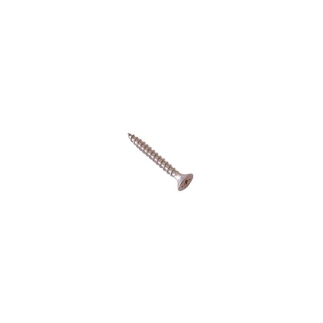 SLOTTED FLAT HEAD CHIPBOARD SCREW INOX A2 ΡΖ2 (DIN.6112) 5.0X40