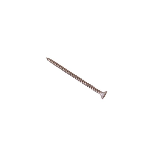 SLOTTED FLAT HEAD CHIPBOARD SCREW INOX A2 ΡΖ2 (DIN.6112) 5.0X80