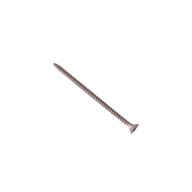 SLOTTED FLAT HEAD CHIPBOARD SCREW INOX A2 ΡΖ2 (DIN.6112) 5.0X100