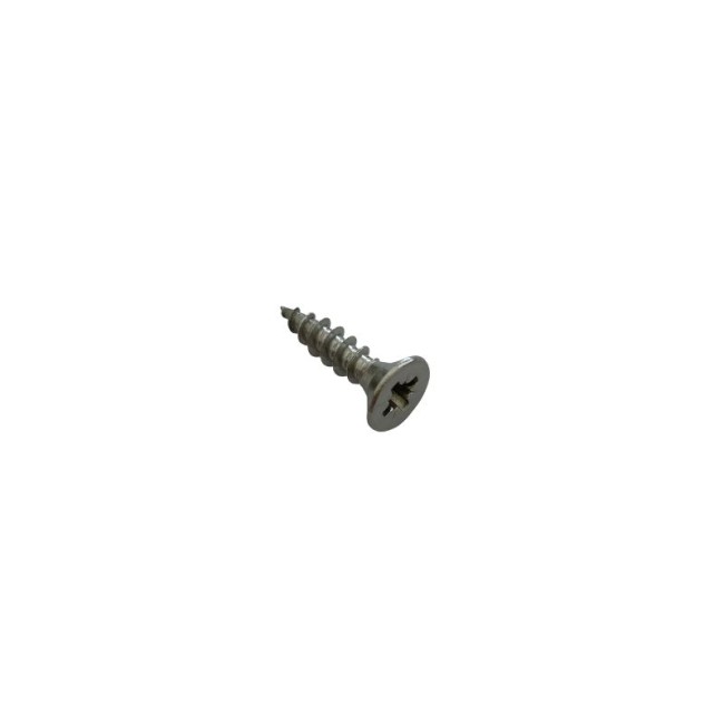 SLOTTED FLAT HEAD CHIPBOARD SCREW INOX A2 ΡΖ3 (DIN.6112) 6.0X25