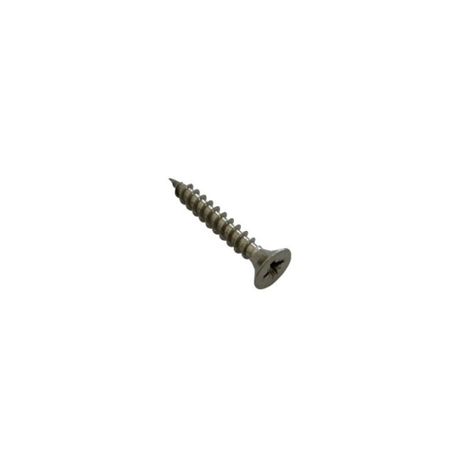 SLOTTED FLAT HEAD CHIPBOARD SCREW INOX A2 ΡΖ3 (DIN.6112) 6.0X40