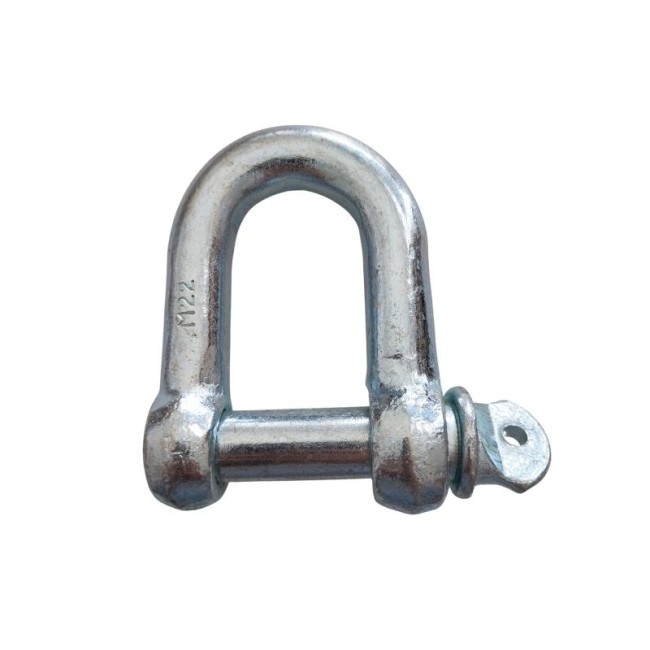 GALVANIZED SHACKLES TYPE D No.22(7/8