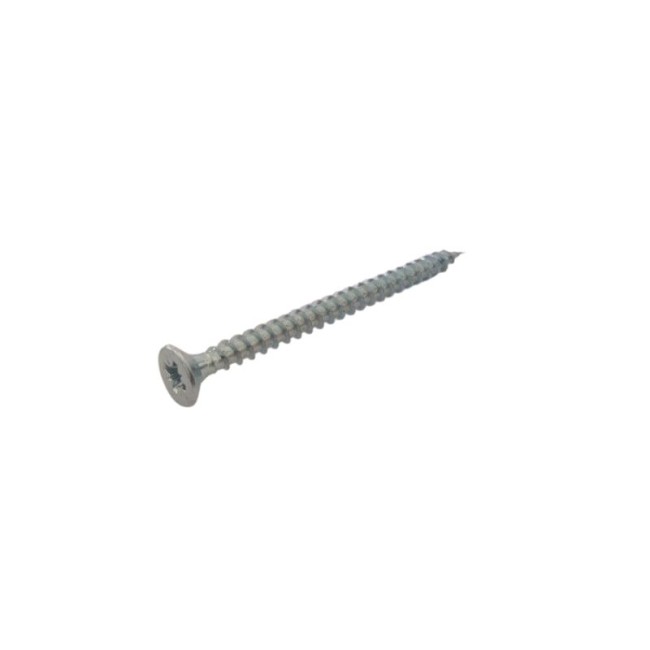 GALV.CHIPBOARD SCREWS C1022 WITH PZ2 (DIN.7982) 4.0X50 MM.