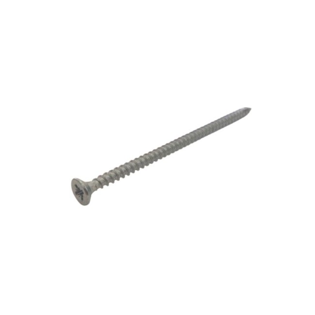 GALV.CHIPBOARD SCREWS C1022 WITH PZ2 (DIN.7982) 4.0X80 MM.