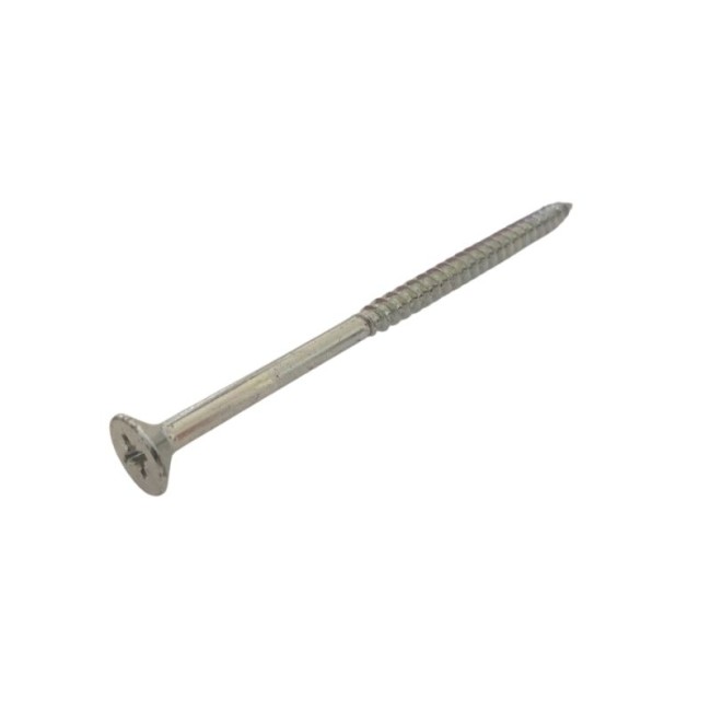 GALV.CHIPBOARD SCREWS C1022 WITH PZ2 (DIN.7982) 5.0X90 MM.