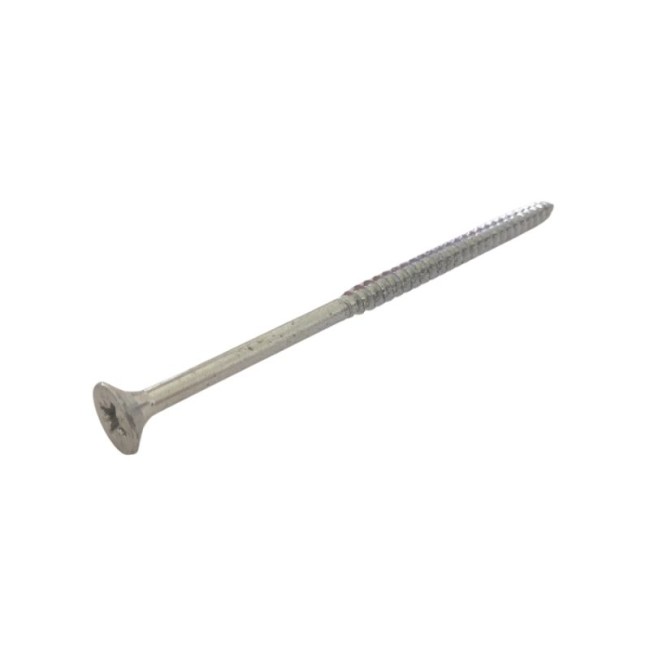 GALV.CHIPBOARD SCREWS C1022 WITH PZ3 (DIN.7982) 6.0X120 MM.