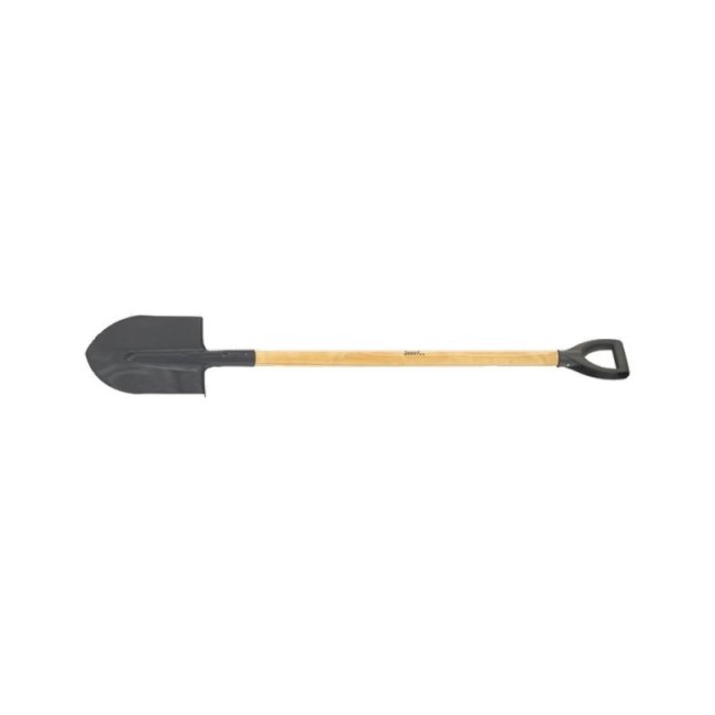 ROUND POINT SHOVEL WITH GRIP 210X280 mm.