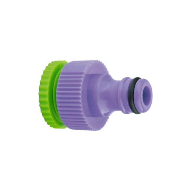 PLASTIC ADAPTER WITH INTERNAL UNION  3/4