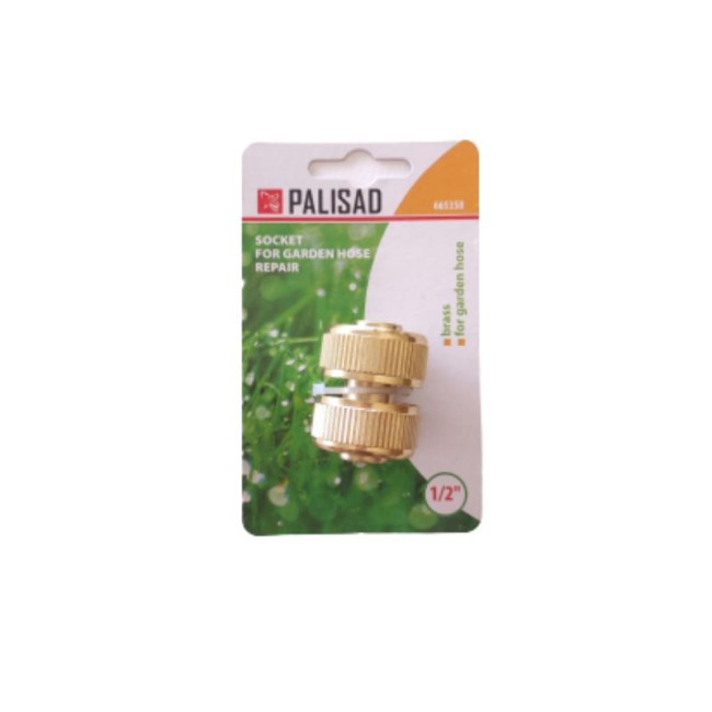 SOCKET MENDER BRASS 1/2