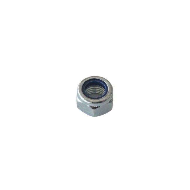 HEXAGON STEEL SAFETY NUTS GALVANIZED DIN.985/S8 M16