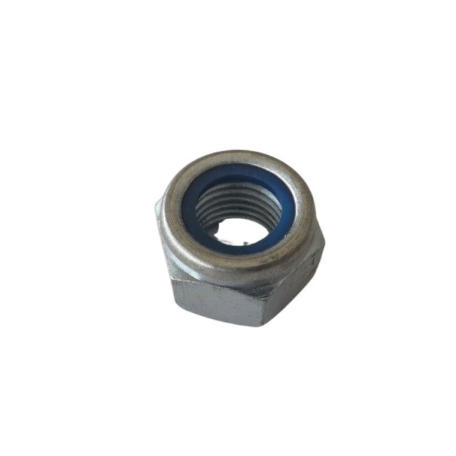 HEXAGON STEEL SAFETY NUTS GALVANIZED DIN.985/S8 M27