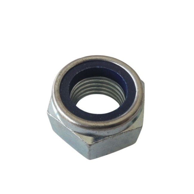 HEXAGON STEEL SAFETY NUTS GALVANIZED DIN.985/S8 M36
