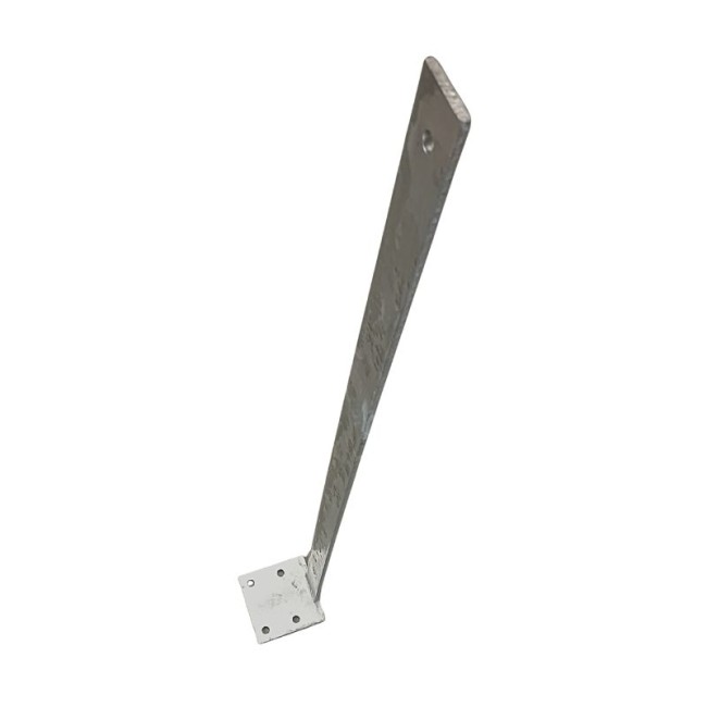 EXTRA H.D.G POST WITH WELDED FLANGE BASE TERMINAL 1010