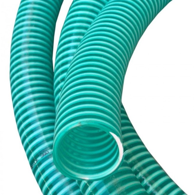FLEXIBLE PIPE SPIRAL GREEN 32mm. 1 1/4