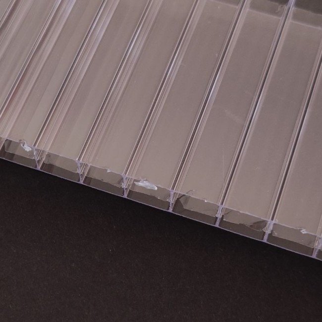 POLYCARBONATE HOLLOW SHEETS U.V NEUTRAL 3/5W 20 MM.